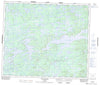 023L11 Lac Malaval Canadian topographic map, 1:50,000 scale