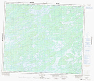 023L12 Lac Robutel Canadian topographic map, 1:50,000 scale