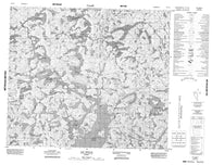 023L15 Lac Boilay Canadian topographic map, 1:50,000 scale