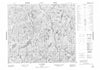 023N01 Lac Weeks Canadian topographic map, 1:50,000 scale