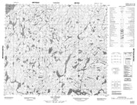 023N13 Lac Chalet Canadian topographic map, 1:50,000 scale