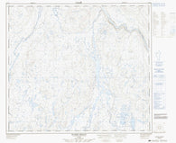 023N15 Riviere Serigny Canadian topographic map, 1:50,000 scale