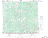 023N Riviere Serigny Canadian topographic map, 1:250,000 scale