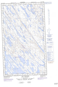 023O01W Lac Willbob Canadian topographic map, 1:50,000 scale