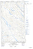 023O03W Lac De La Frontiere Canadian topographic map, 1:50,000 scale
