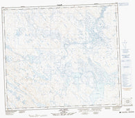 023O09 Lac Rivet Canadian topographic map, 1:50,000 scale