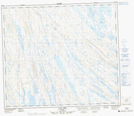 023O10 Lac Ahr Canadian topographic map, 1:50,000 scale