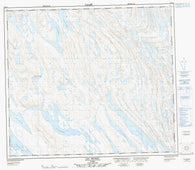 023O11 Lac Musset Canadian topographic map, 1:50,000 scale