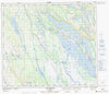 023O12 Lac Wakuach Canadian topographic map, 1:50,000 scale