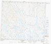 023P04 Lac Griffis Canadian topographic map, 1:50,000 scale