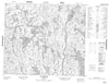 023P10 Lac Mortrel Canadian topographic map, 1:50,000 scale