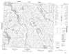 023P12 Lac Mccabe Canadian topographic map, 1:50,000 scale
