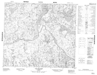 023P15  Canadian topographic map, 1:50,000 scale