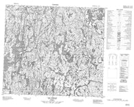 024A03 Lac Rielle Canadian topographic map, 1:50,000 scale