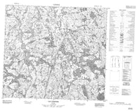 024A06 Lac Coiffier Canadian topographic map, 1:50,000 scale