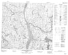 024A07 Lac De La Hutte Sauvage Canadian topographic map, 1:50,000 scale