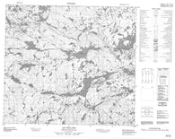 024A09 Lac Pelland Canadian topographic map, 1:50,000 scale