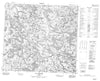 024A13 Lac Bregent Canadian topographic map, 1:50,000 scale