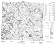 024A14 Lac Cholmondely Canadian topographic map, 1:50,000 scale