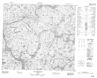 024A15 Lac Terriault Canadian topographic map, 1:50,000 scale