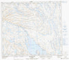 024B05 Lac Veillard Canadian topographic map, 1:50,000 scale