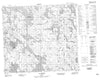 024B08 Lac Serre Canadian topographic map, 1:50,000 scale