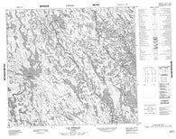 024B11 Lac Wheeler Canadian topographic map, 1:50,000 scale