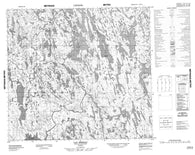 024B13 Lac Brissac Canadian topographic map, 1:50,000 scale