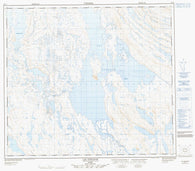 024C01 Lac Otelnuk Canadian topographic map, 1:50,000 scale