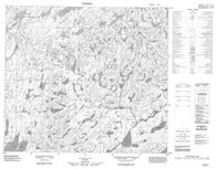 024C04  Canadian topographic map, 1:50,000 scale