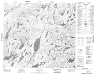 024C05 Lac De Noue Canadian topographic map, 1:50,000 scale