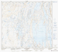 024C07 Lac Castignon Canadian topographic map, 1:50,000 scale