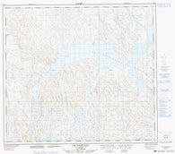 024C09 Lac Nachicapau Canadian topographic map, 1:50,000 scale