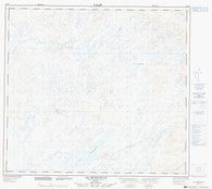 024C13 Lac Methuselah Canadian topographic map, 1:50,000 scale