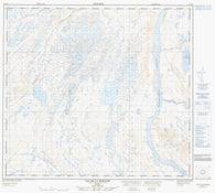 024C14 Lac De La Moraine Canadian topographic map, 1:50,000 scale