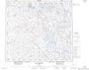 024C Lac Cambrien Canadian topographic map, 1:250,000 scale