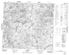 024D03 Lac Fremin Canadian topographic map, 1:50,000 scale