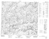 024D10 Lac Vallerenne Canadian topographic map, 1:50,000 scale