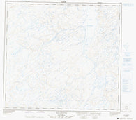 024E01 Lac Aigneau Canadian topographic map, 1:50,000 scale