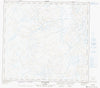024E01 Lac Aigneau Canadian topographic map, 1:50,000 scale