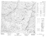 024E02 Lac Goret Canadian topographic map, 1:50,000 scale