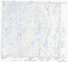 024E16 Lac Napier Canadian topographic map, 1:50,000 scale