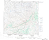 024E Lac Aigneau Canadian topographic map, 1:250,000 scale
