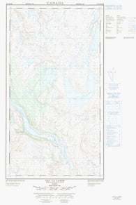 024F03E Lac La Lande Canadian topographic map, 1:50,000 scale