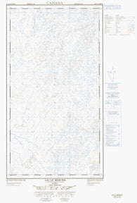 024F10W Lac Le Mercier Canadian topographic map, 1:50,000 scale