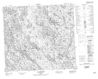 024G01 Lac Soissons Canadian topographic map, 1:50,000 scale