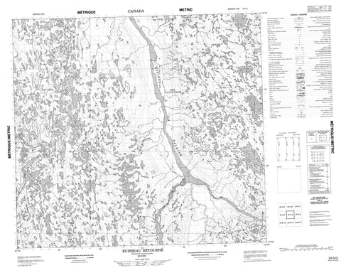 024G03 Illualutalik Canadian topographic map, 1:50,000 scale