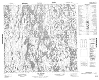 024G05 Lac Glover Canadian topographic map, 1:50,000 scale