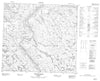 024H03 Colline Wedge Canadian topographic map, 1:50,000 scale