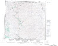 024H Lac Henrietta Canadian topographic map, 1:250,000 scale